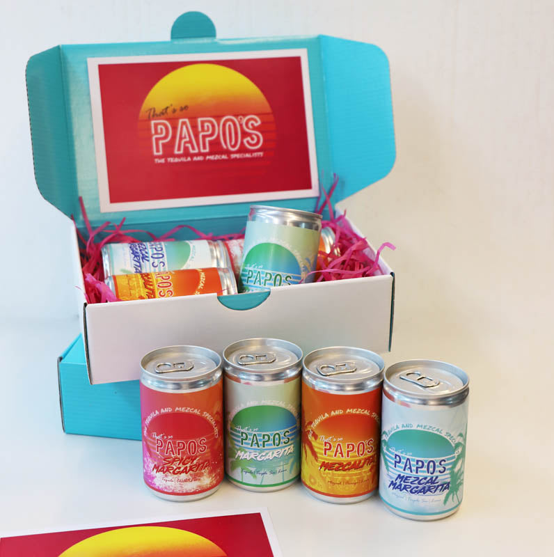 PaPo's 8-Pack Mixed Canned Cocktails