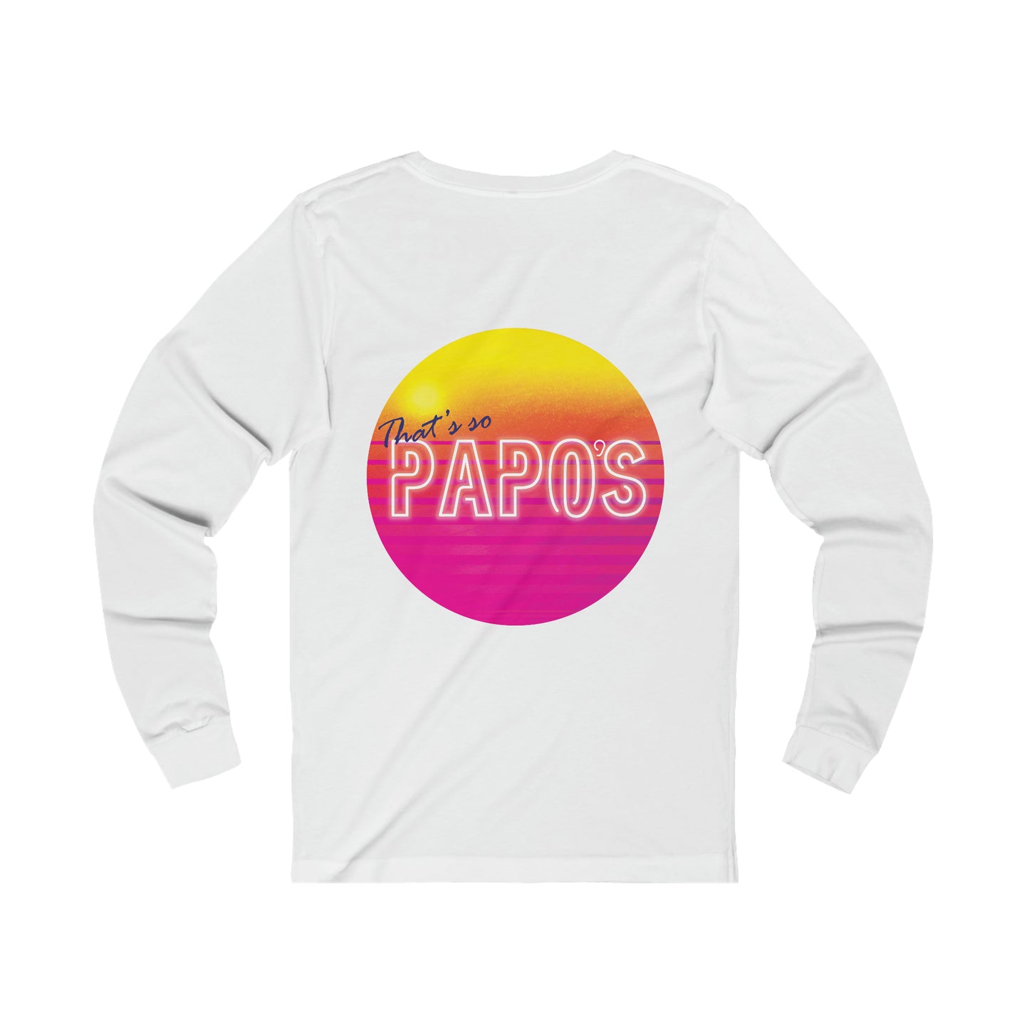 That's So PaPo's Unisex Jersey Long Sleeve Tee