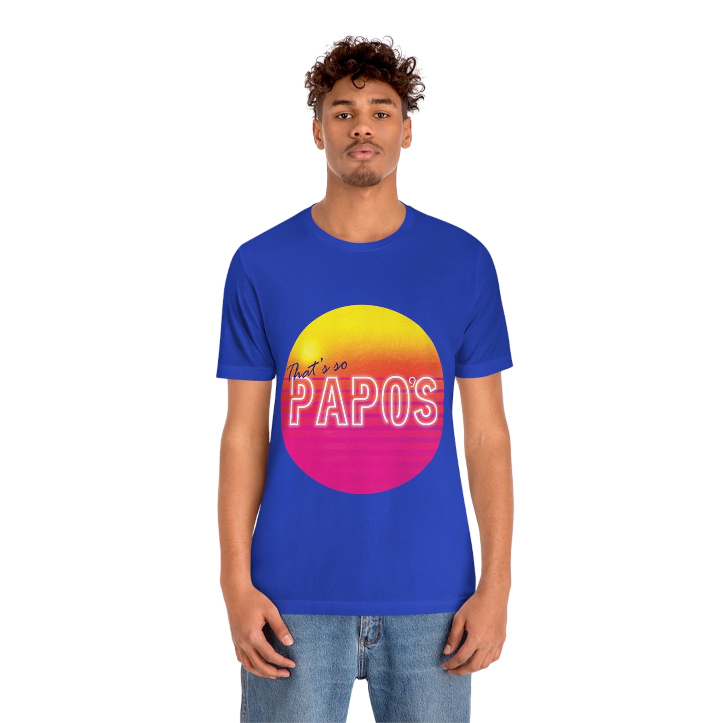 That's So PaPo's Front Logo Unisex Jersey Short Sleeve Tee