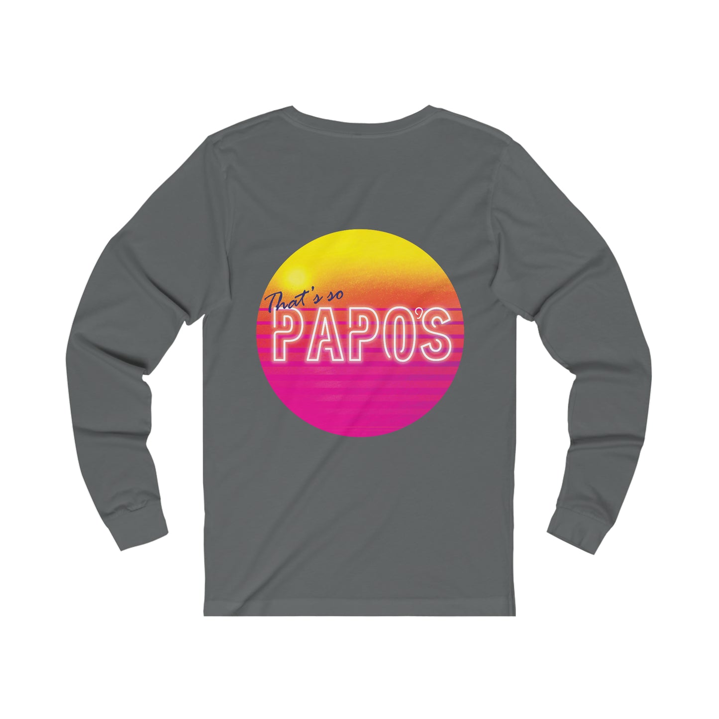 That's So PaPo's Unisex Jersey Long Sleeve Tee